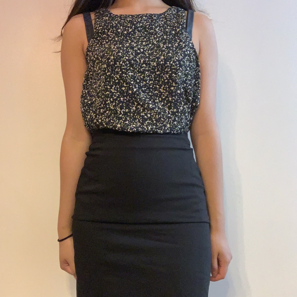 BCBG Chiffon Top